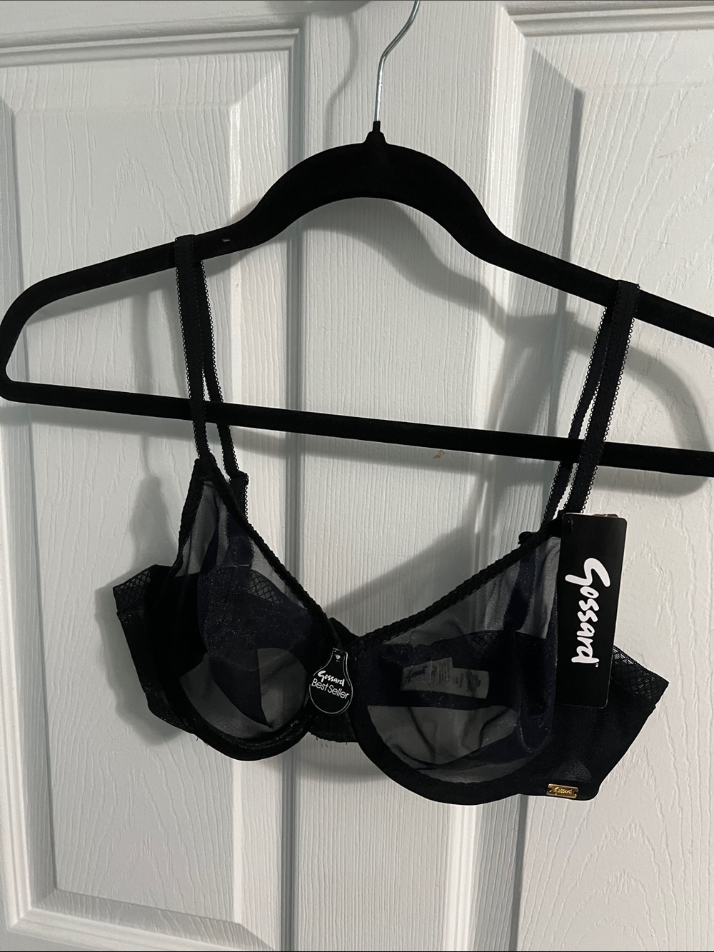 Gossard Sheer Black Underwire Bra